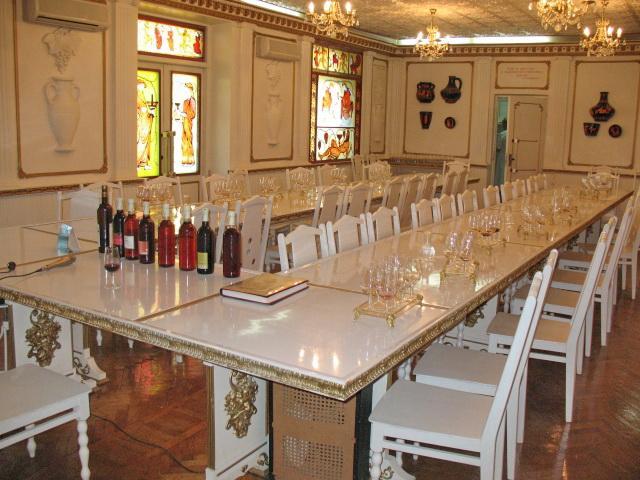Tasting Room of Winery Sudak