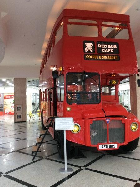 red bus cafe
